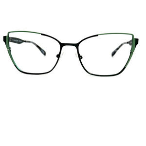 BCBG Maxazria Xenia Green Multi Eyeglasses‎ Frames Cat Eye H20595